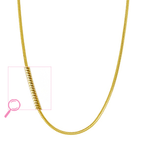 Ketten aus Stainless Steel - Rostfreiem Stahl Gold