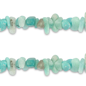 Chip Steine Perlen Amazonit Mint green