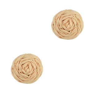 Bast Anh&auml;nger 12mm Light peach