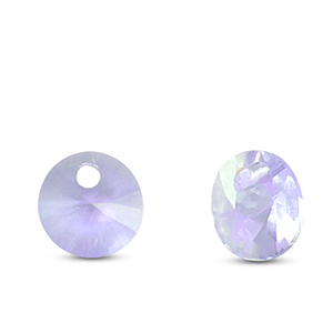 Anh&auml;nger Kristallglas Rund Light purple