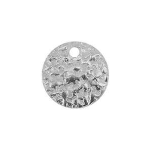 Stainless Steel - Rostfrei Stahl Anh&auml;nger Runden Silver