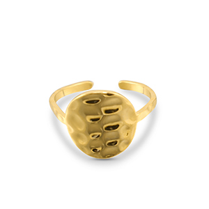 Ringe aus Stainless Steel - Rostfreiem Stahl Gold