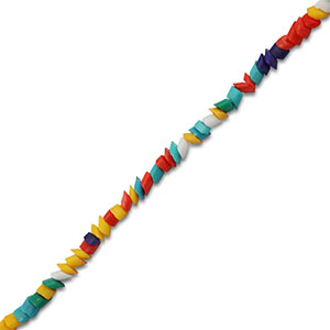 Glasperlen Rhomboid Multicolor