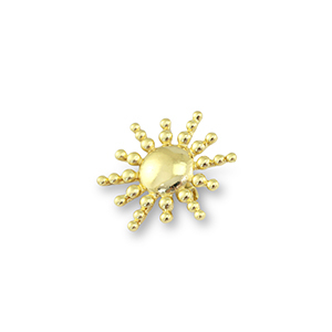 Broschen Sonne Gold