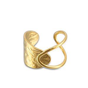 Ringe aus Stainless Steel - Rostfreiem Stahl Gold