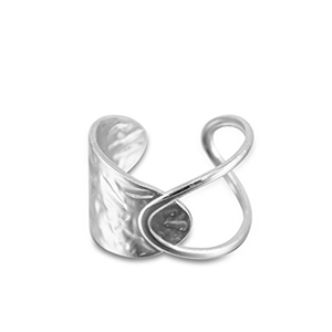 Ringe aus Stainless Steel - Rostfreiem Stahl Silver