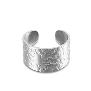 Ringe aus Stainless Steel - Rostfreiem Stahl Silver