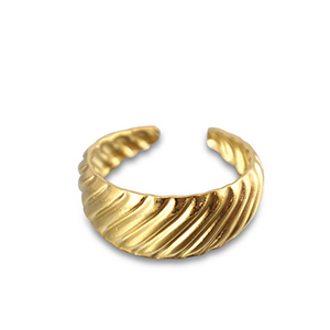 Ringe aus Stainless Steel - Rostfreiem Stahl Gold