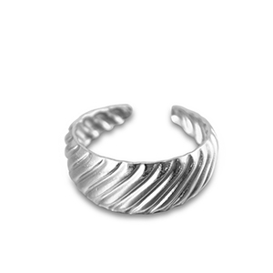 Ringe aus Stainless Steel - Rostfreiem Stahl Silver