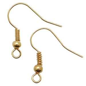 Ohrringe DQ Metall Gold (Nickelfrei)