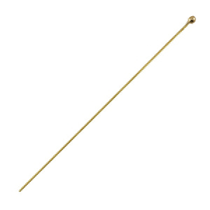 DQ Metall Nietstift mit Kugel 50mm Antik bronze (Nickelfrei)