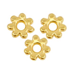 DQ Metall Perlen Spacer Ballring 4.8mm Gold (Nickelfrei)