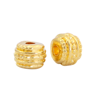 Metall Perlen DQ Deco Gold (Nickelfrei)