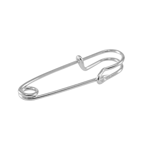 Metall Zubeh&ouml;r DQ Sicherheitsnadel Antik silber (Nickelfrei)