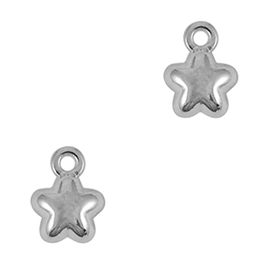 Metall Anh&auml;nger DQ Antik silber (Nickelfrei)