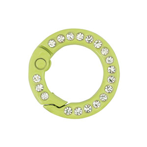Farbiges Zubeh&ouml;r Schl&uuml;ssel Anh&auml;nger Ring Green