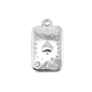 BY31&reg; Stainless Steel - Rostfrei Stahl Anh&auml;nger Pikass Silver
