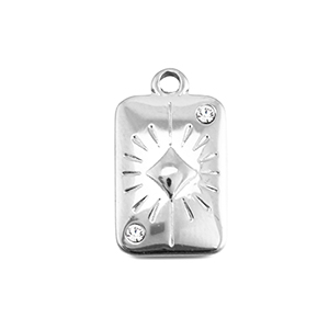 BY31&reg; Stainless Steel - Rostfrei Stahl Anh&auml;nger Kaoass Silver
