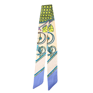Bandana Schal mit Lebhaftes Print Light salmon pink-yellow-purple