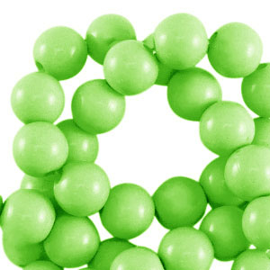 14 mm Acrylperlen shiny Light green