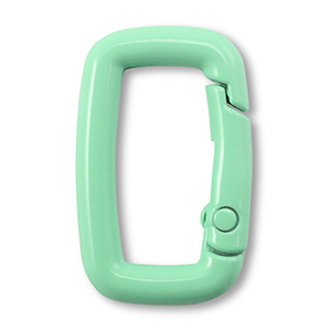 Farbiges Zubeh&ouml;r Schl&uuml;ssel Anh&auml;nger Rechteck Mint green