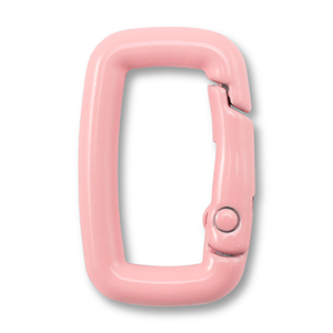 Farbiges Zubeh&ouml;r Schl&uuml;ssel Anh&auml;nger Rechteck Light pink