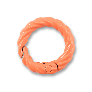 Farbiges Zubeh&ouml;r Schl&uuml;ssel Anh&auml;nger Ring Orange