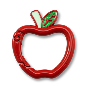 Farbiges Zubeh&ouml;r Schl&uuml;ssel Anh&auml;nger Apfel Red-green