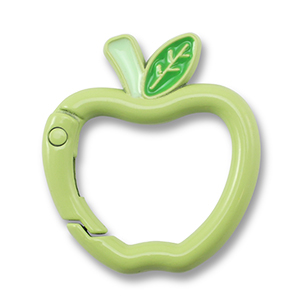 Farbiges Zubeh&ouml;r Schl&uuml;ssel Anh&auml;nger Apfel Mint green-green