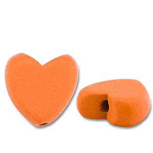 Holzperlen Hertz Orange