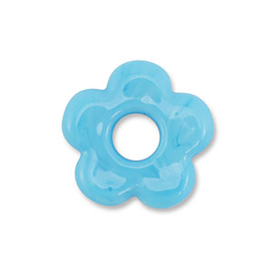 Glasperlen Blume Blue