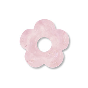 Glasperlen Blume Light pink