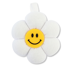 Statement-Anh&auml;nger Blume White-yellow-black