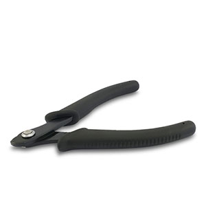 Beadsmith Memorywire Bei&szlig;zange mit Feder Black