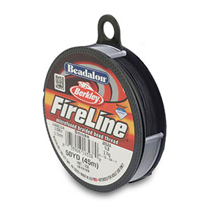 Beadalon Schmuckdraht Fireline 0.15mm Black