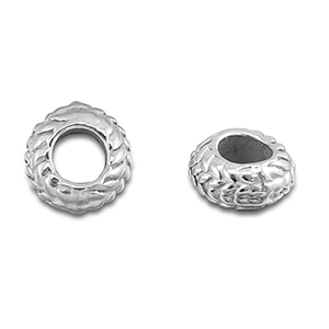 Stainless Steel - Rostfrei Stahl Perlen Spacer 8mm Silver