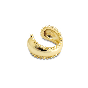 Ohrringe aus Stainless Steel - Rostfreiem Stahl Ear Cuff Gold