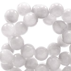 Naturstein Perlen Marmor 8mm Vintage grey