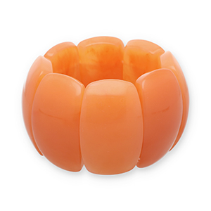 Resin-Armb&auml;nder Flame orange