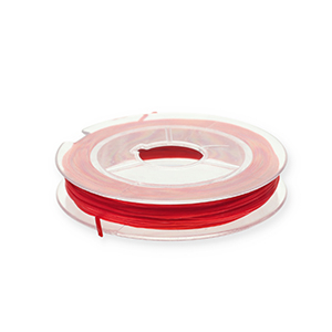Elastik Schmuckdraht 0.8mm Red