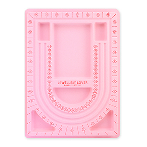 BY31&reg; Schmuck Reihbrett Pink 8+2