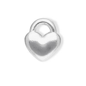 Stainless Steel - Rostfrei Stahl Anh&auml;nger Herz Silver