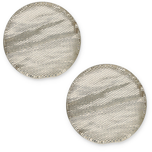 20 mm flach Cabochon Polaris Elements Las Vegas Beige