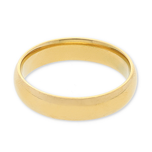 Ringe aus Stainless Steel - Rostfreiem Stahl Gold