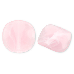 Acrylperlen Organicdesign Light pink-white