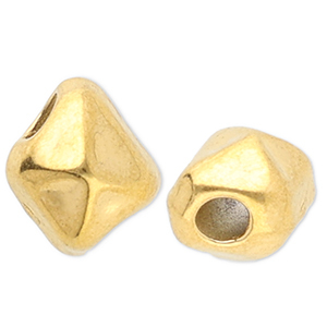 Stainless Steel - Rostfrei Stahl Perlen Irregular Gold