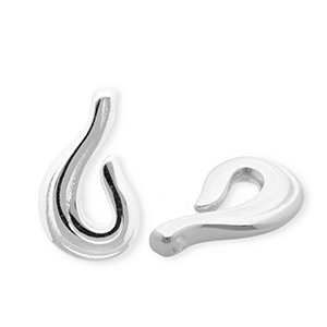 Metall Anh&auml;nger DQ&reg; Haken Antiek zilver (nikkelvrij)