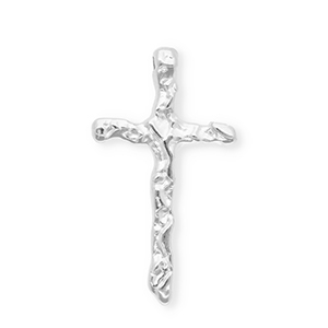 Metall Anh&auml;nger DQ&reg; Kreuz Antiek zilver (nikkelvrij)