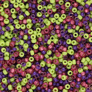Miyuki Rocailles 11/0 Deep Aubergine mix127