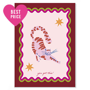 Schmuck Karten "you got this" Red